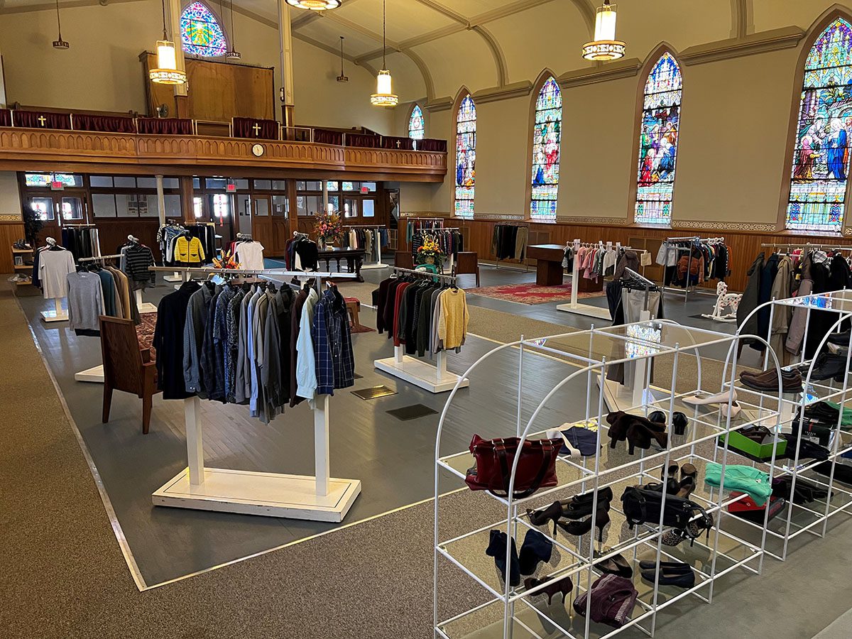 ‘Treasures’ clothing ministry thriving in new location Diocese of