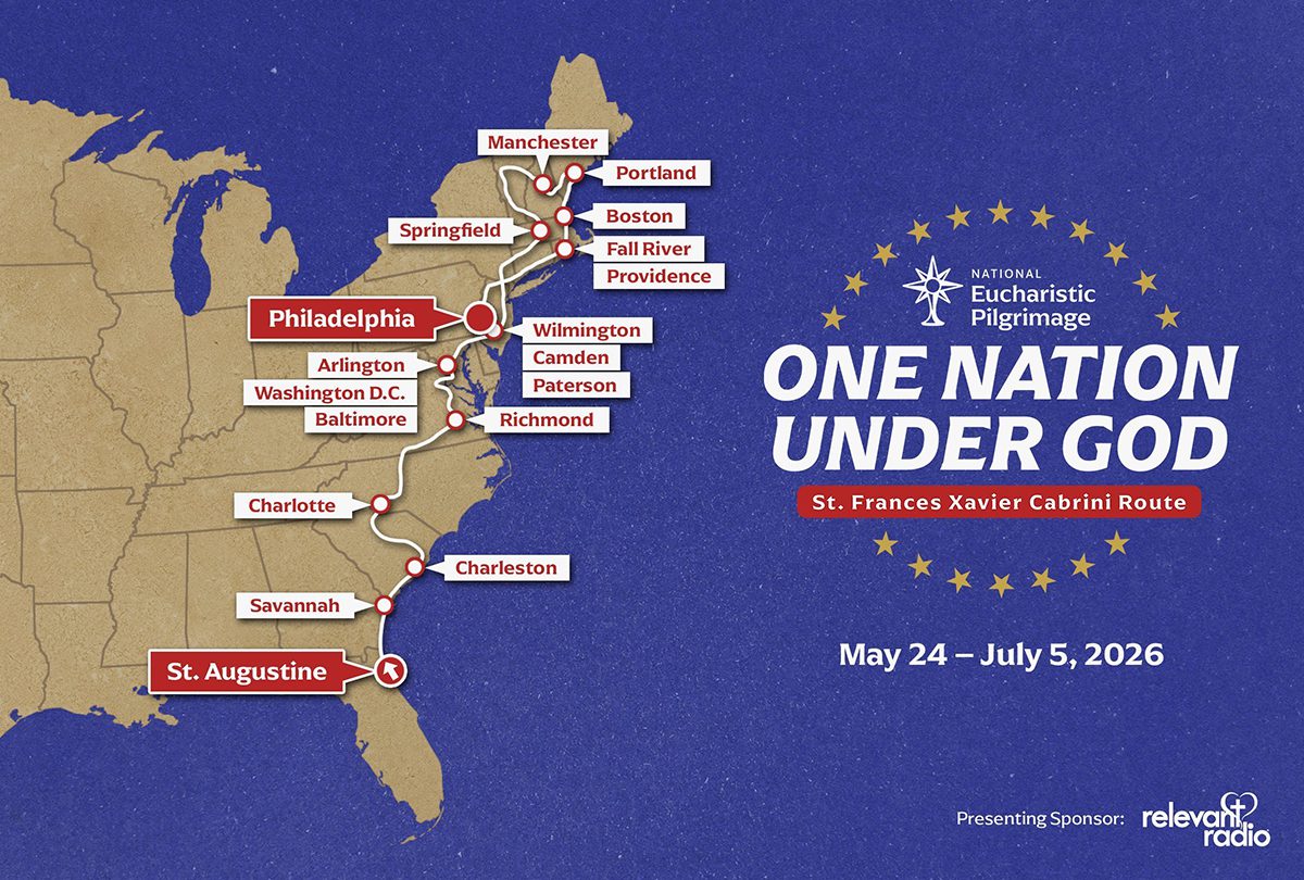 2026 National Eucharistic Pilgrimage To Begin Sunday In Florida 5 21 26 Pilgrimage Route 