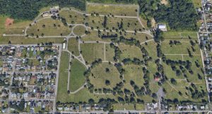 Cathedral Cemetery Aerial image