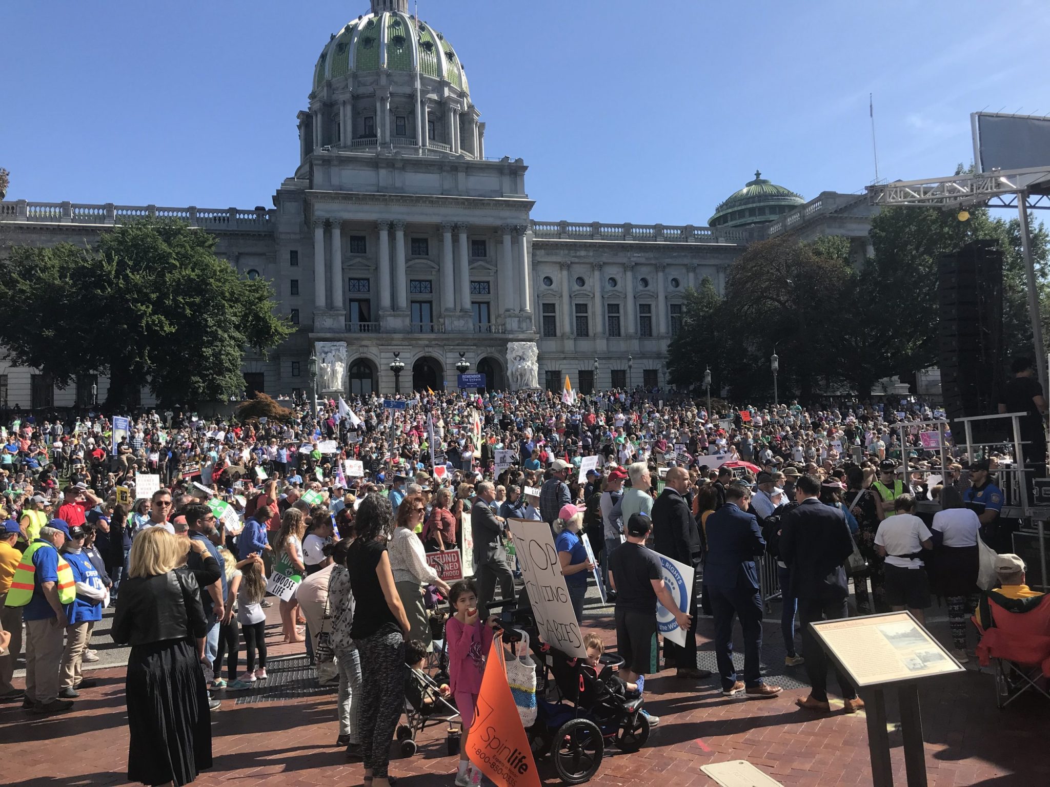 Thousands gather for first-ever Pennsylvania March for Life – Diocese ...