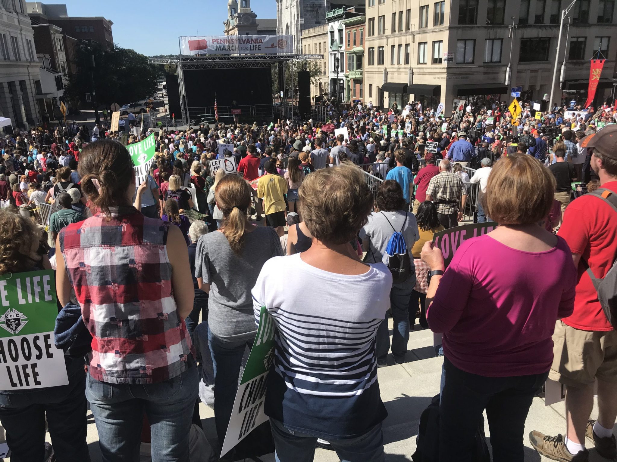 Thousands gather for first-ever Pennsylvania March for Life – Diocese ...