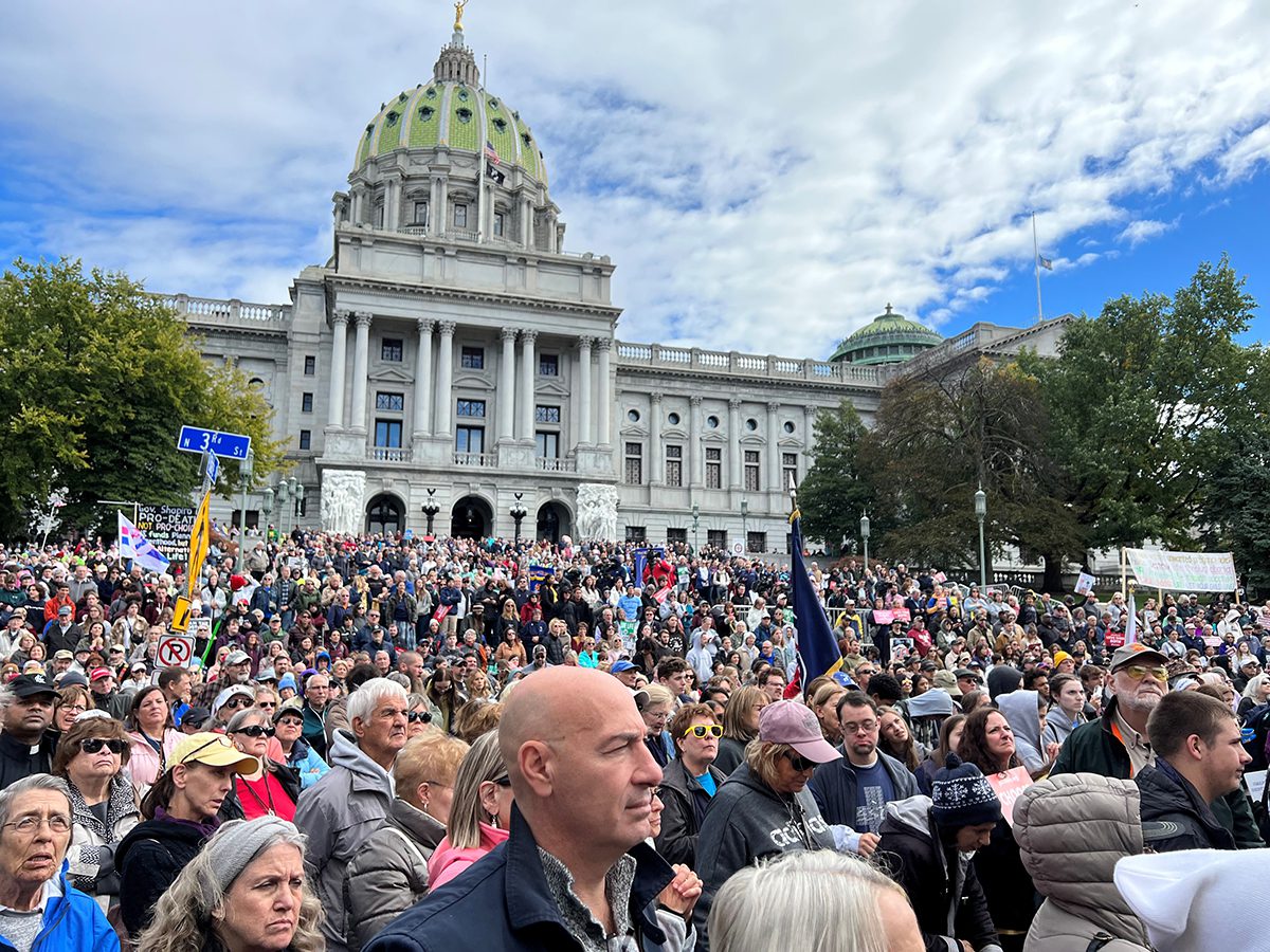 Thousands attend third annual PA March for Life in Harrisburg – Diocese ...