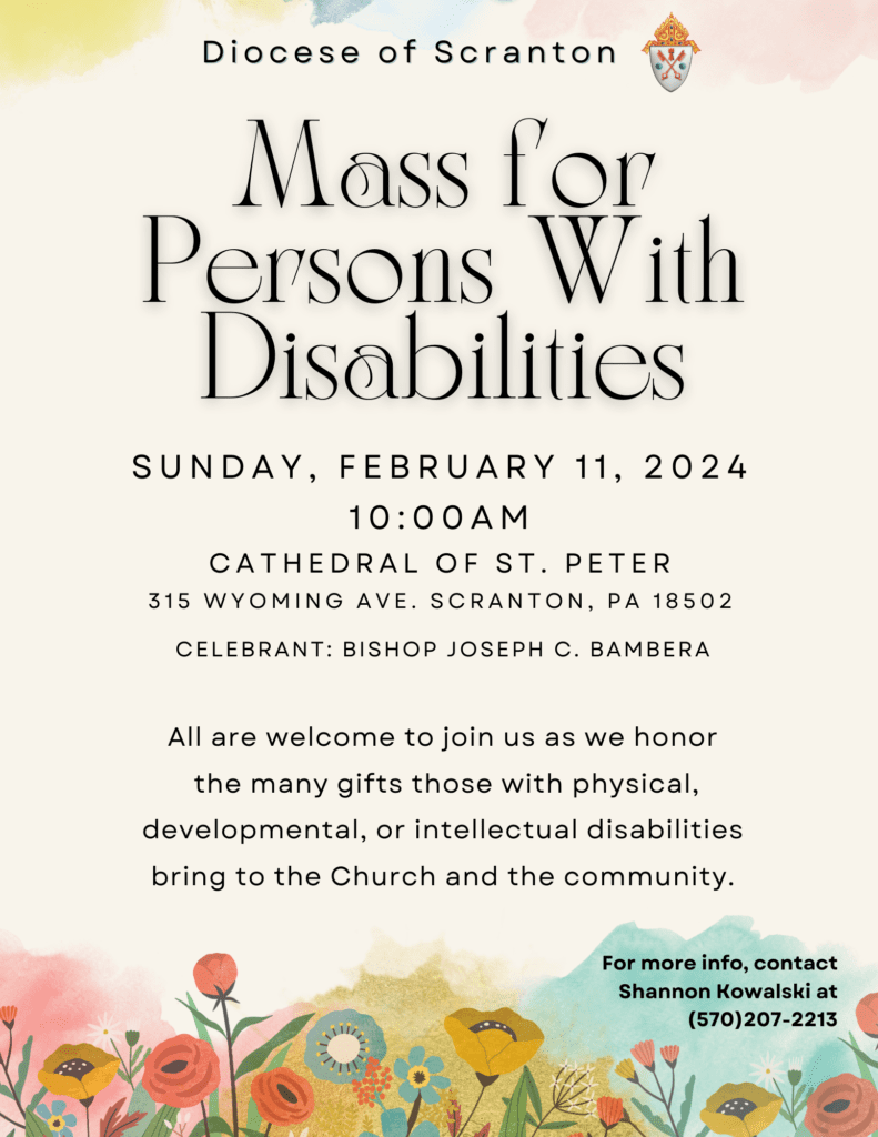 Diocese of Scranton Calendars – Diocese of Scranton